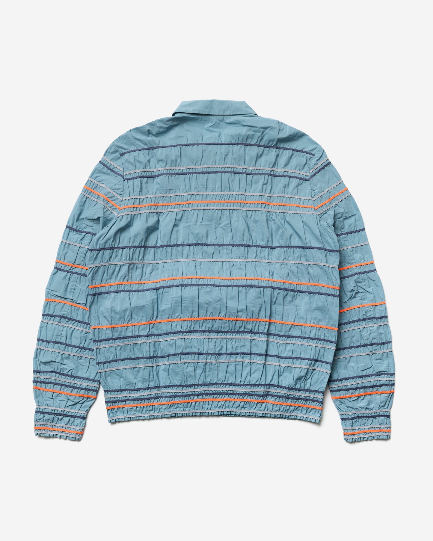 Striped Zip Up Jacket - Small