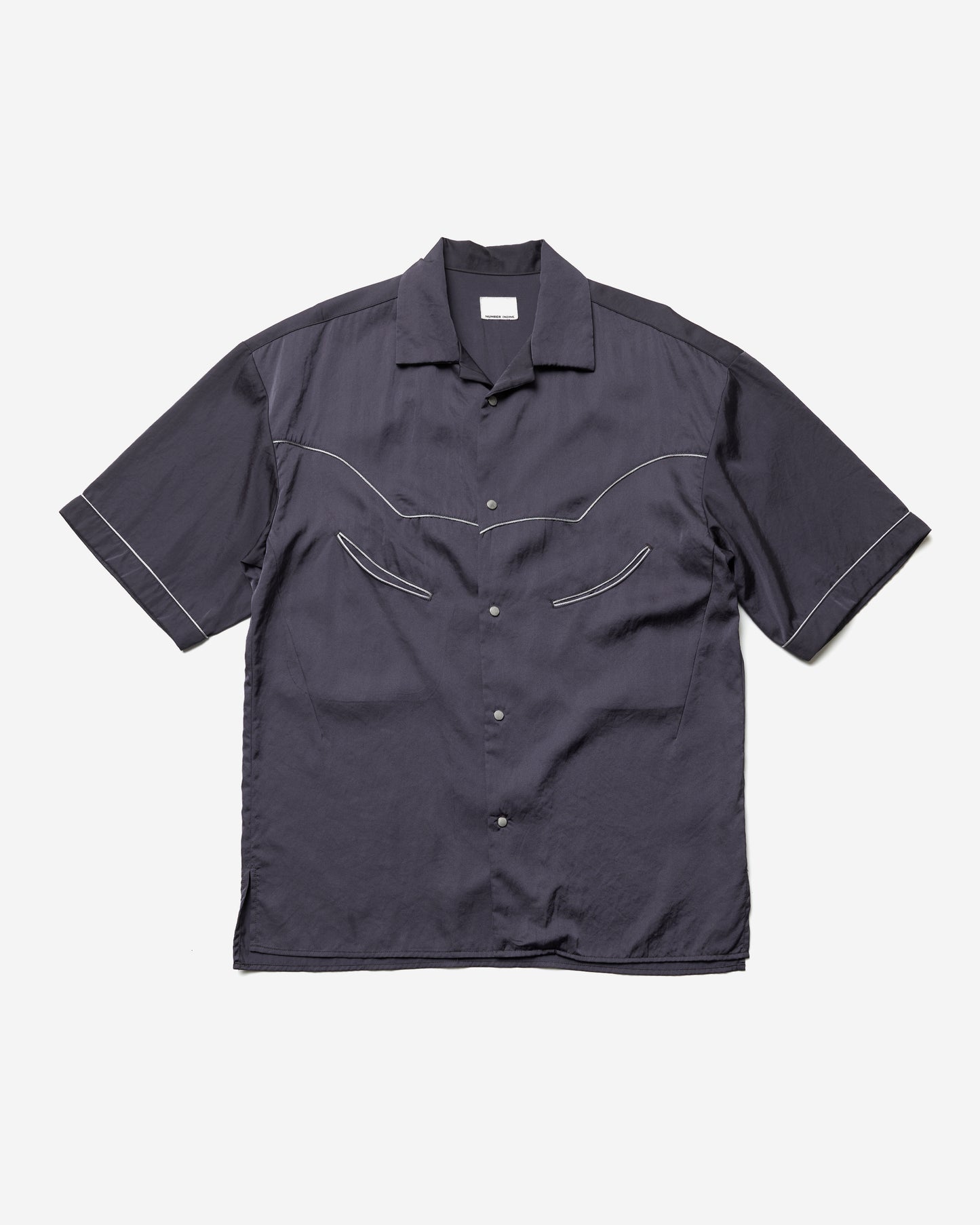 Satin Western Shirt - Large