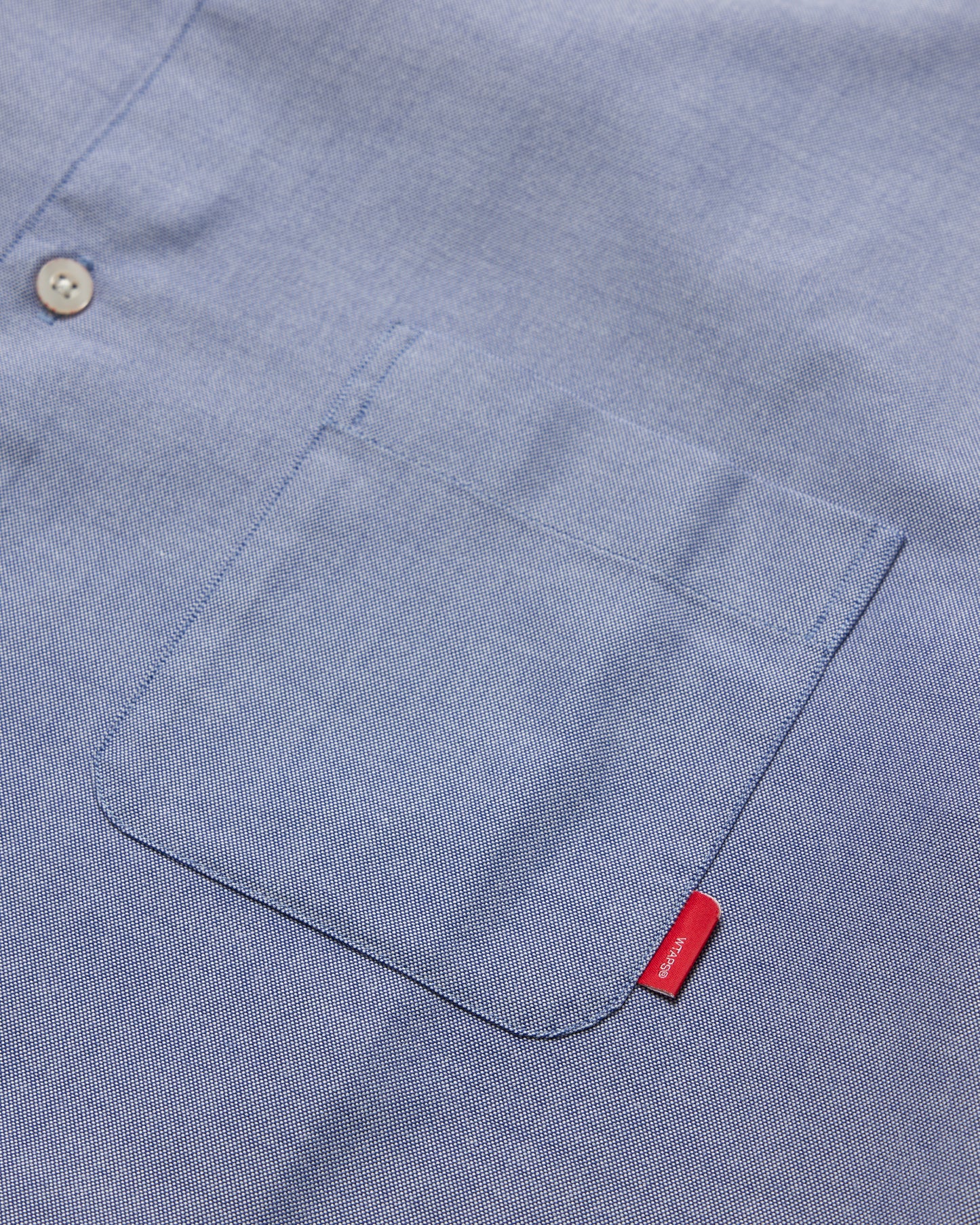 Thomas Mason Short Sleeve Oxford Shirt - Large