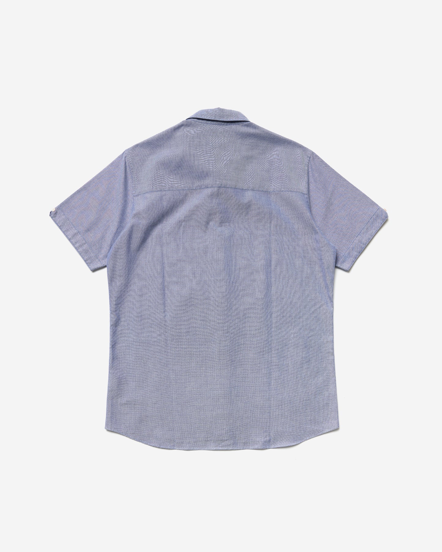 Thomas Mason Short Sleeve Oxford Shirt - Large