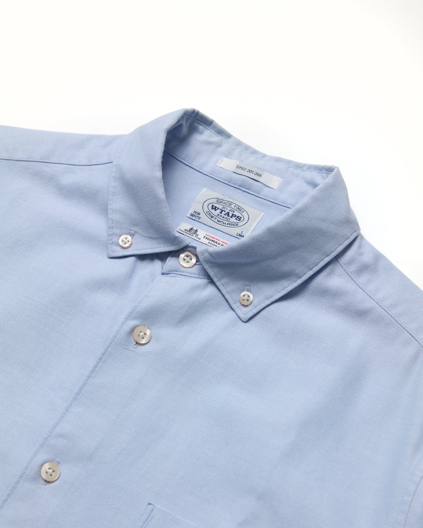 Thomas Mason Oxford Shirt - Large