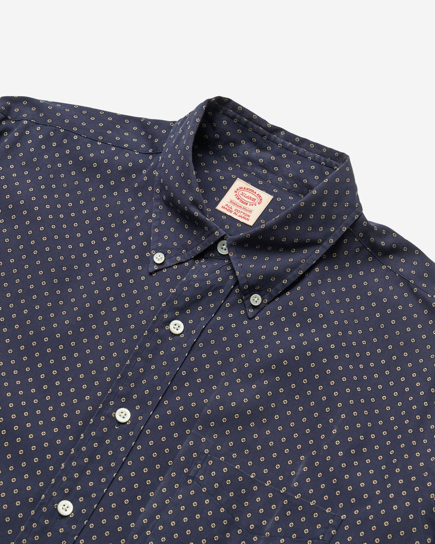 Vintage Ivy Button Down Oxford Shirt - XLarge