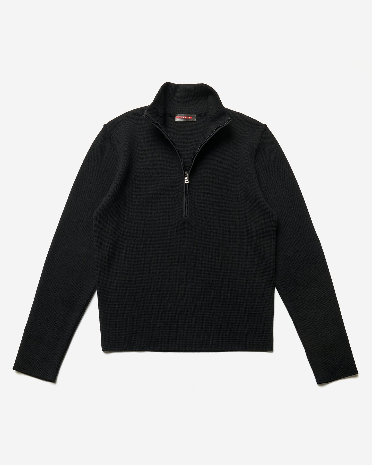 Wool Half Zip Sweat Shirt - Small