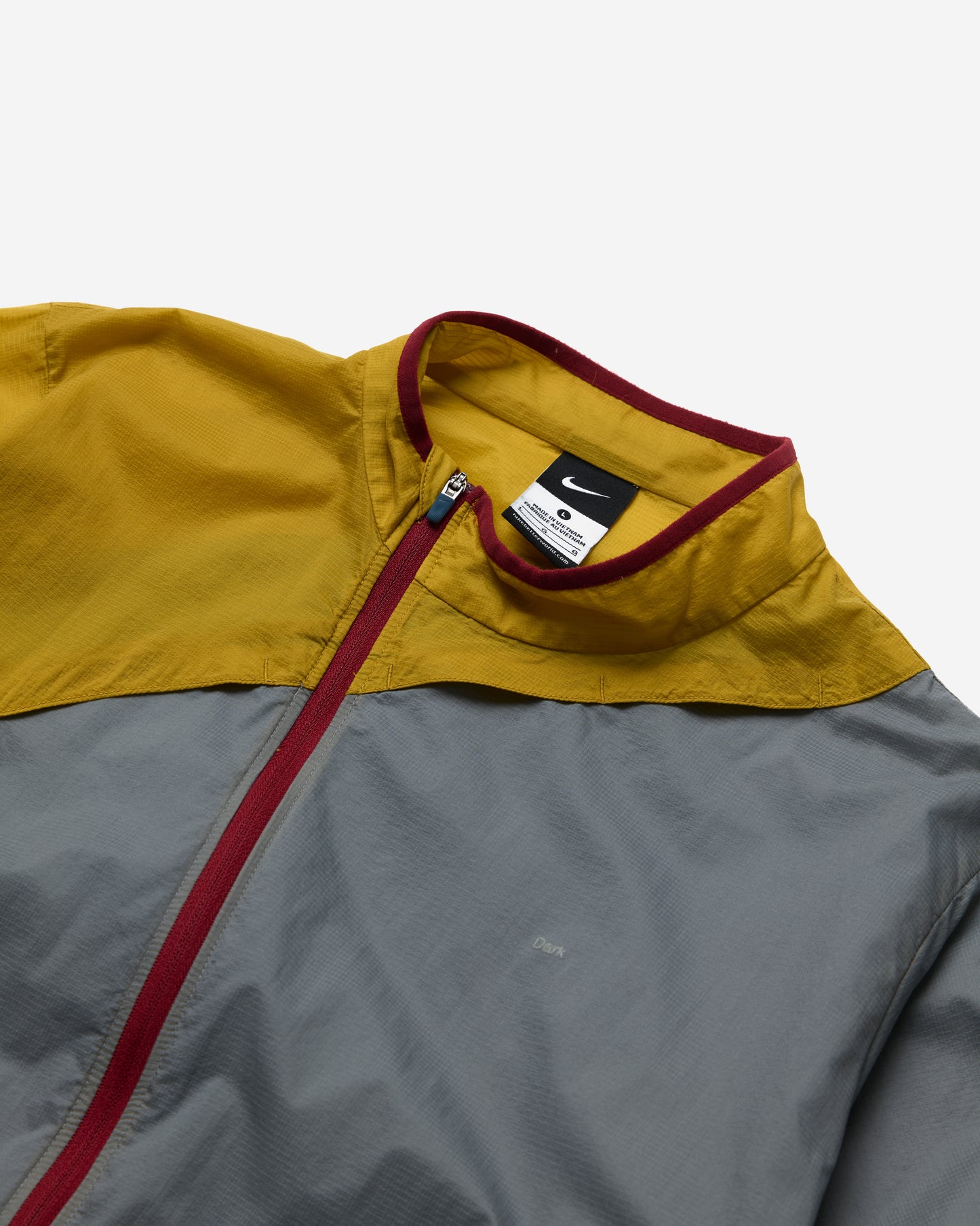 2 Tone Zip-Up Track Jacket - Large