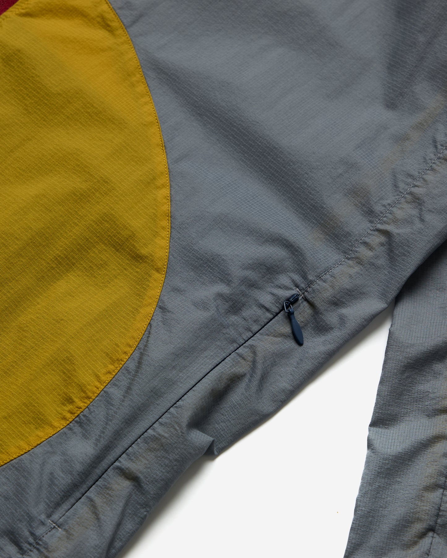 2 Tone Zip-Up Track Jacket - Large