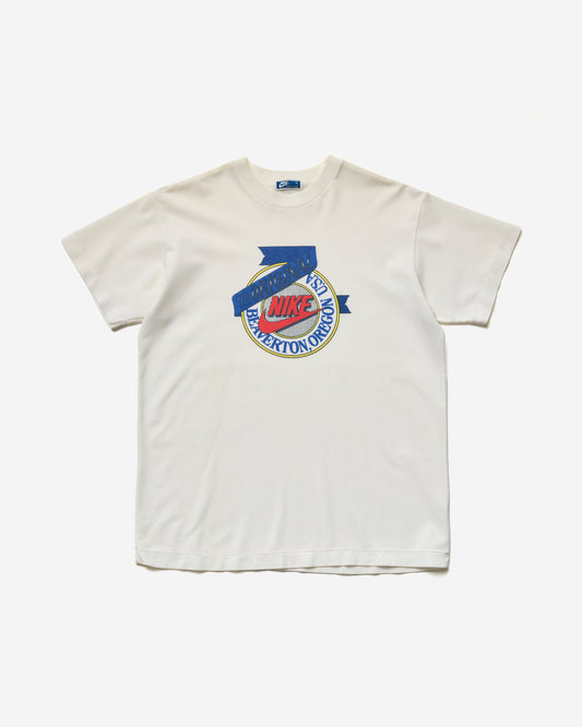 Vintage Waffle Knit Graphic T-Shirt - Large