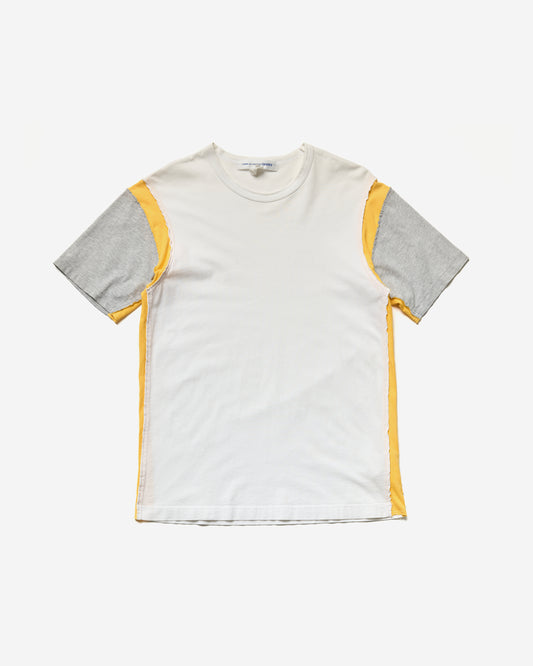 Cut & Sewn Multi Coloured T-Shirt - Large