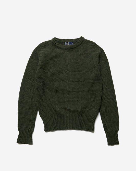 Knitted Wool Sweater - Medium