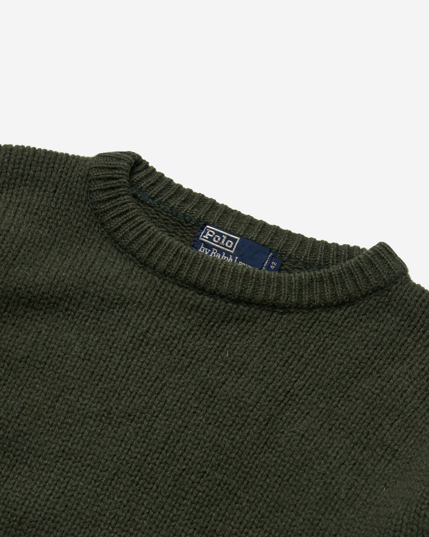 Knitted Wool Sweater - Medium