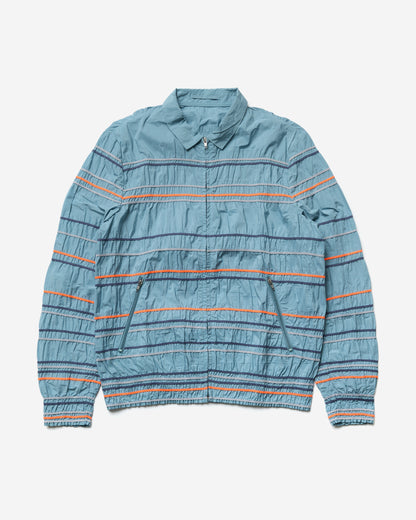 Striped Zip Up Jacket - Small