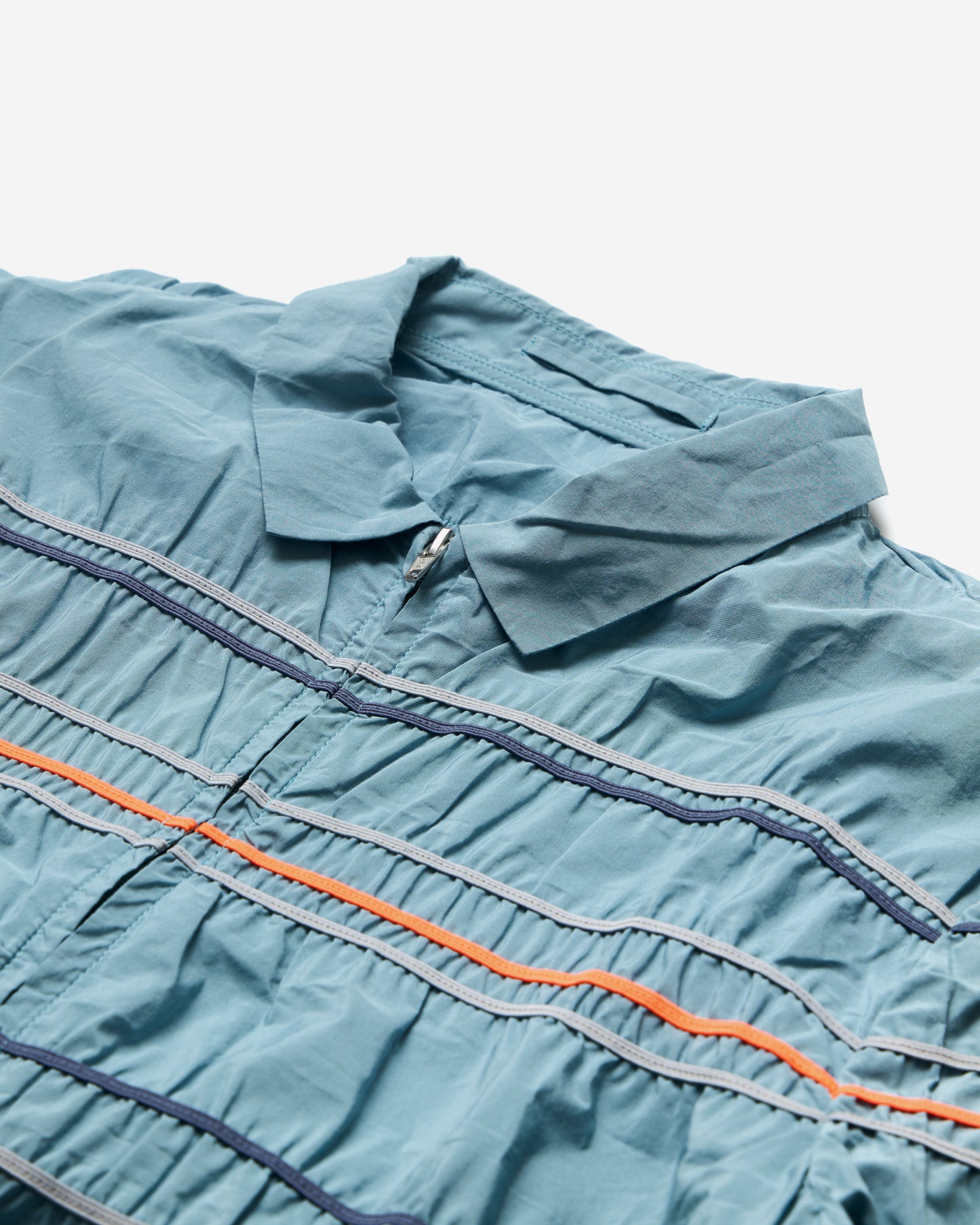 Striped Zip Up Jacket - Small