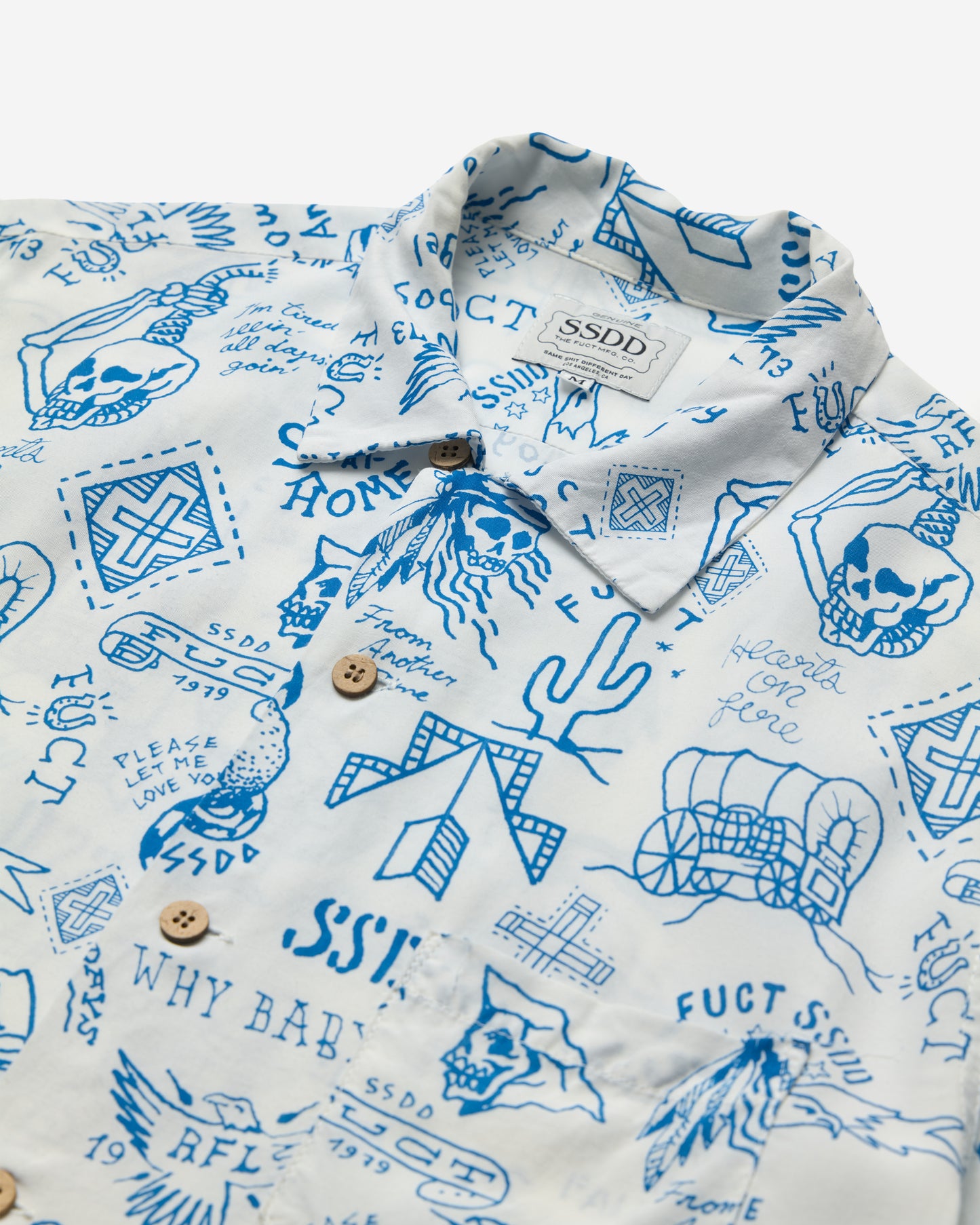 Safe At Home Aloha Shirt