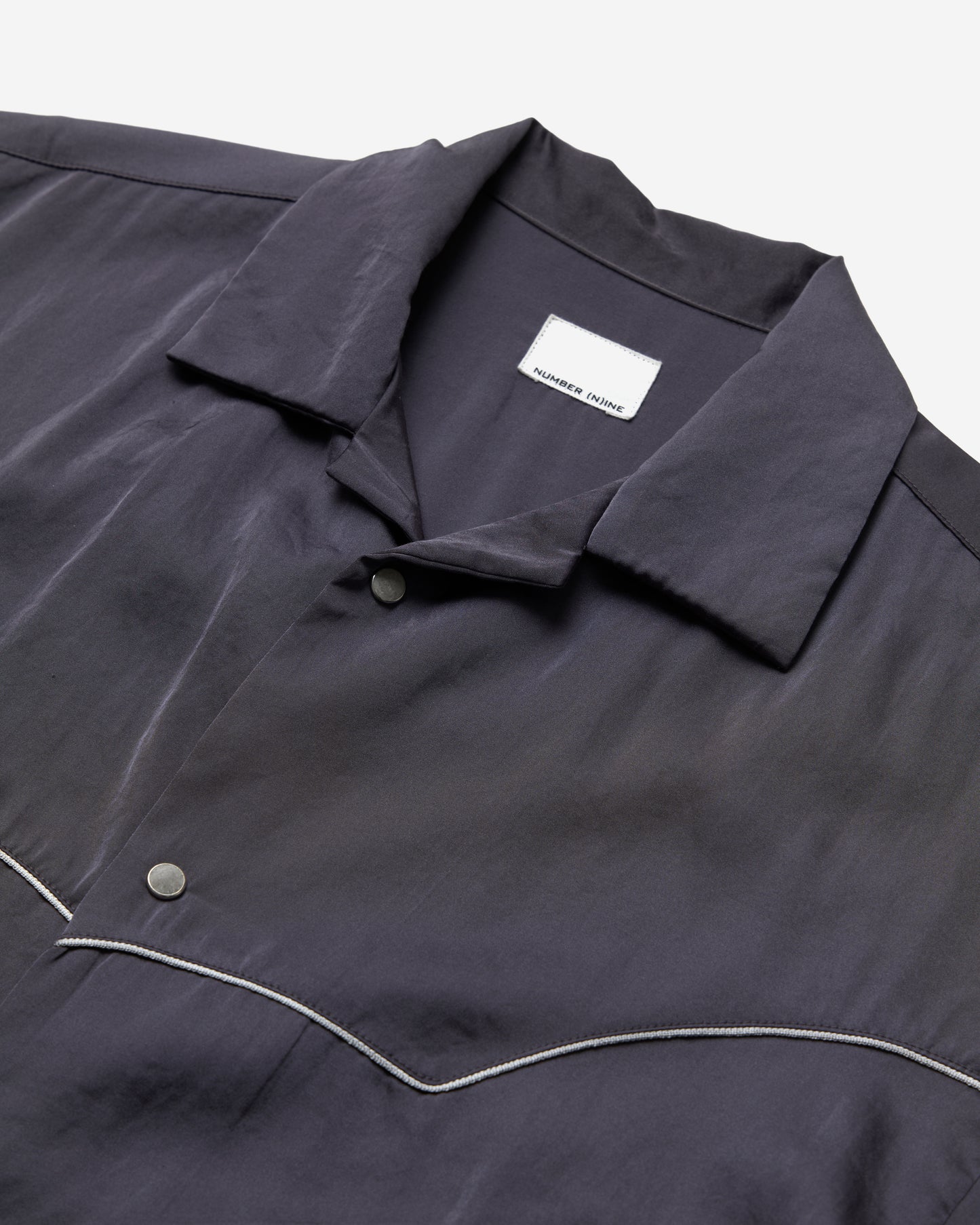 Satin Western Shirt - Large