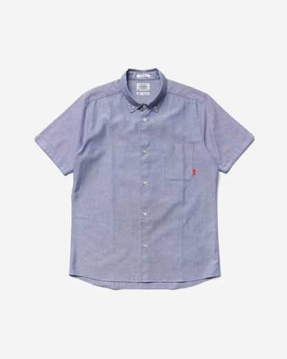 Thomas Mason Short Sleeve Oxford Shirt - Large