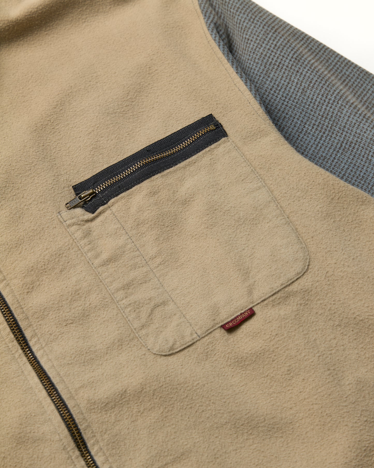 Chamois Zip-Up Shirt - Large