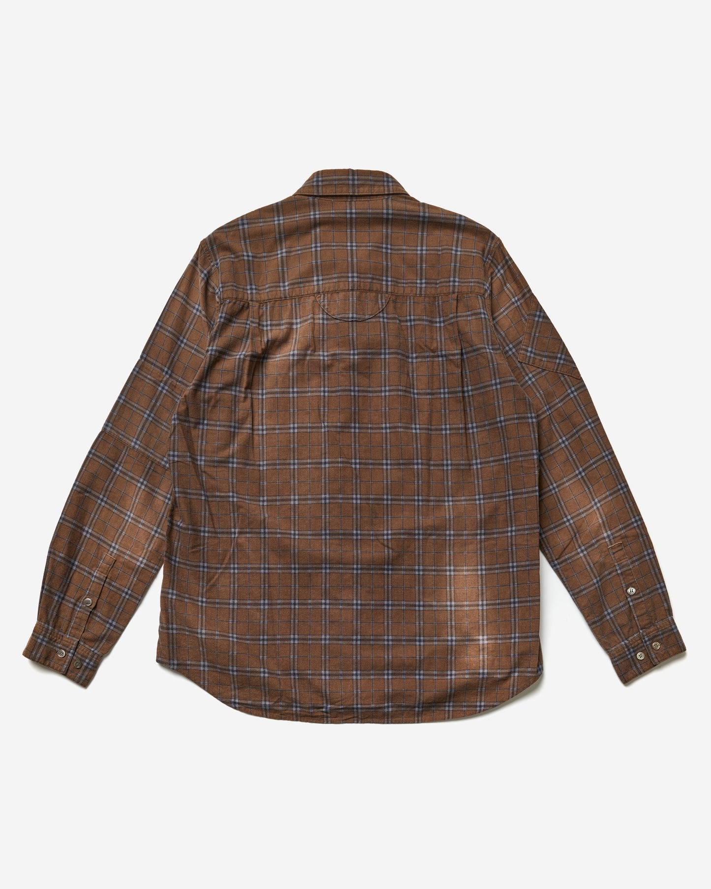 12aw Bleached Cut and Sew Shirt - Large