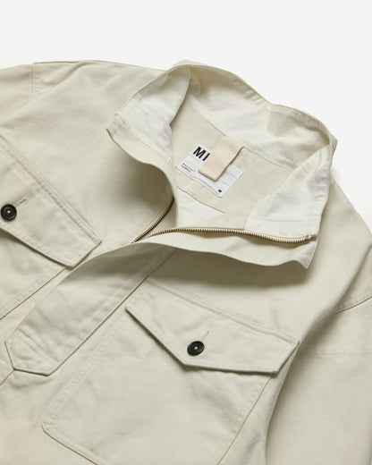 Cotton Half-Zip Jacket - Medium