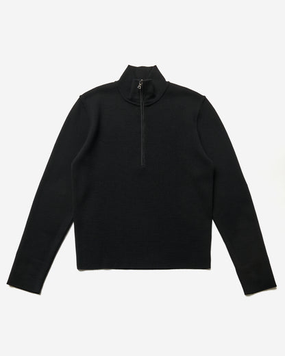 Wool Half Zip Sweat Shirt - Small