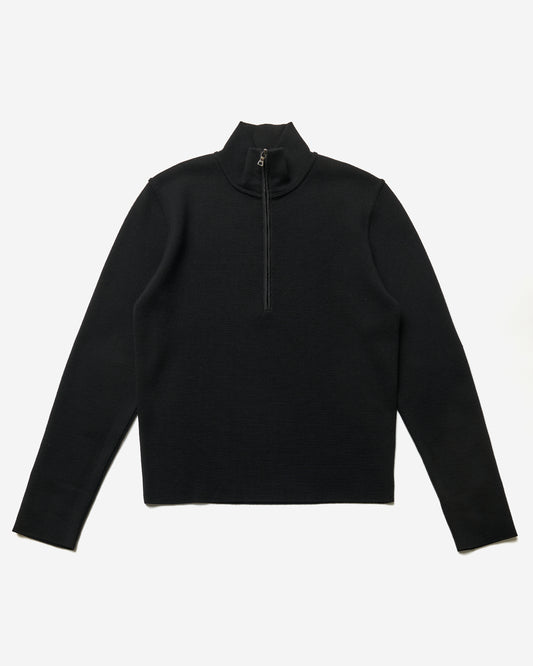 Wool Half Zip Sweat Shirt - Small