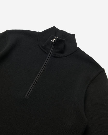 Wool Half Zip Sweat Shirt - Small