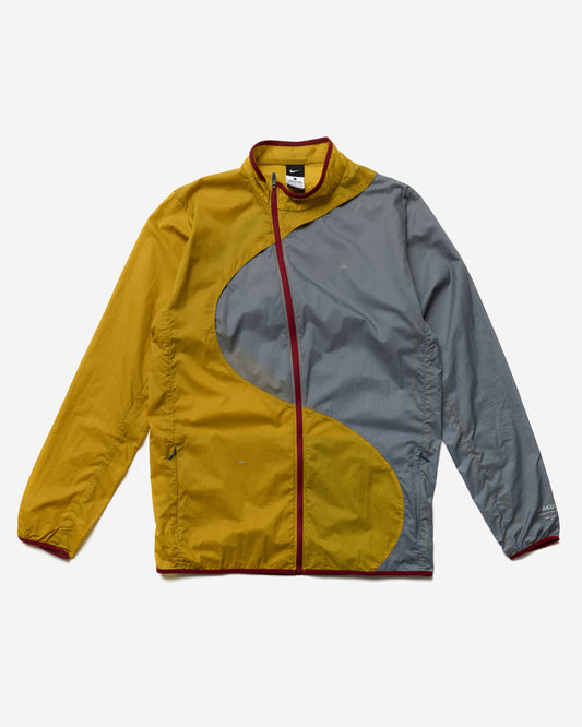 2 Tone Zip-Up Track Jacket - Large