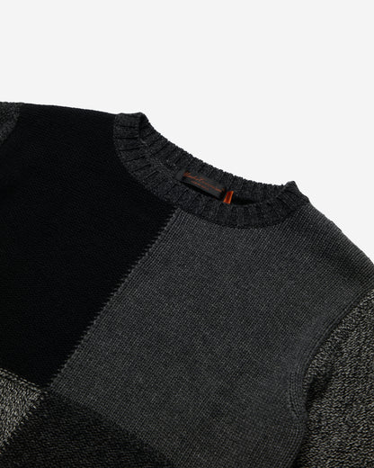 "GURUGURU" Patch Knitted Sweater aw2006 - Large