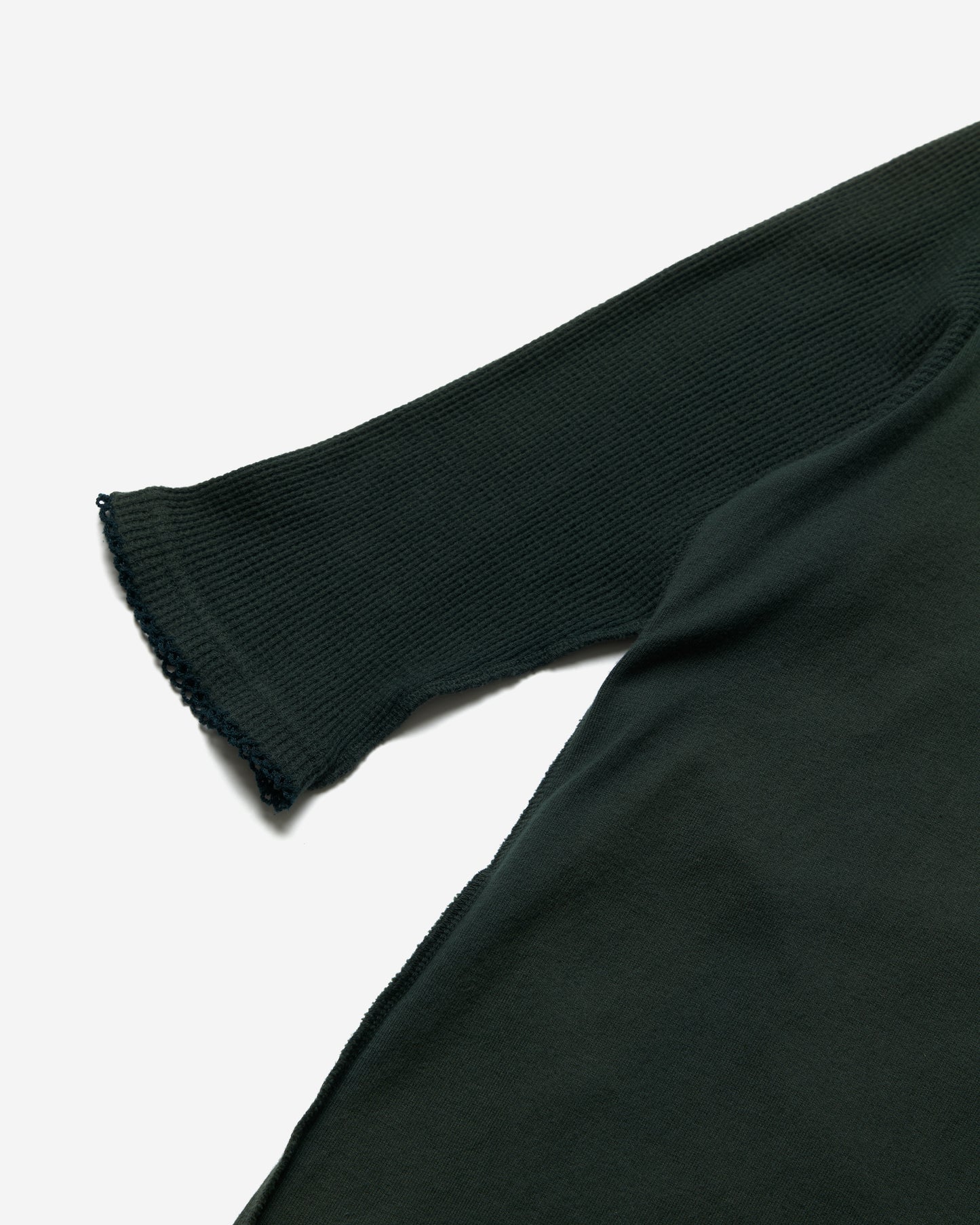 Waffle Switched Fabric Cut & Sew T-Shirt - Medium