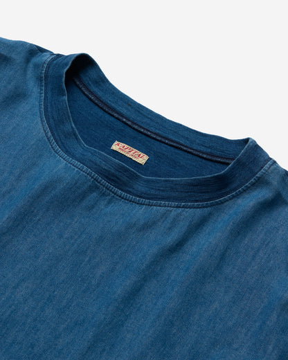 Indigo Multi Fabric Huge Tee - One Size