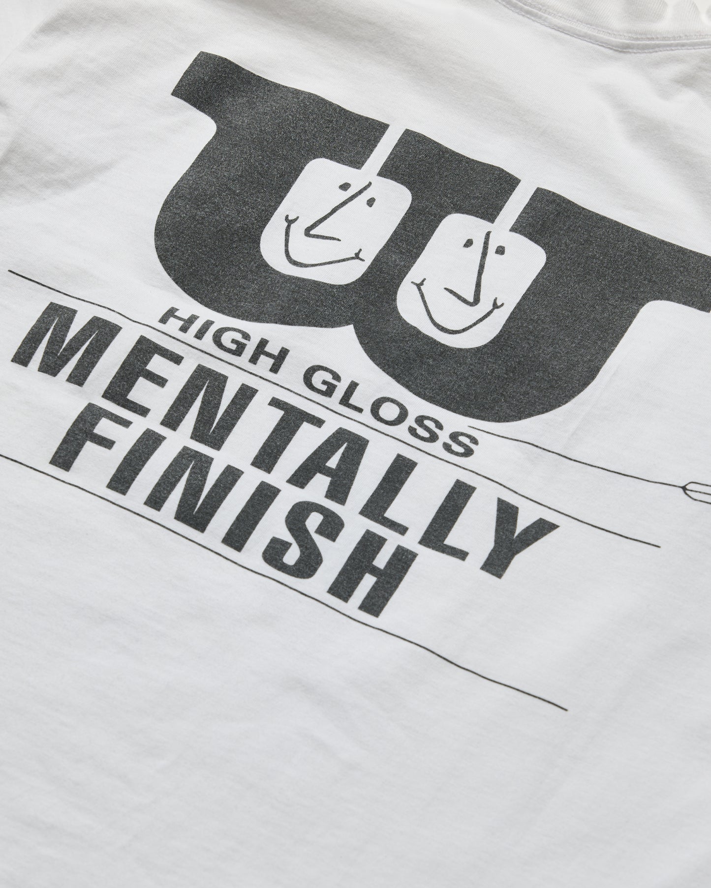 Mentally Finish Bull Ink T-Shirt - Medium