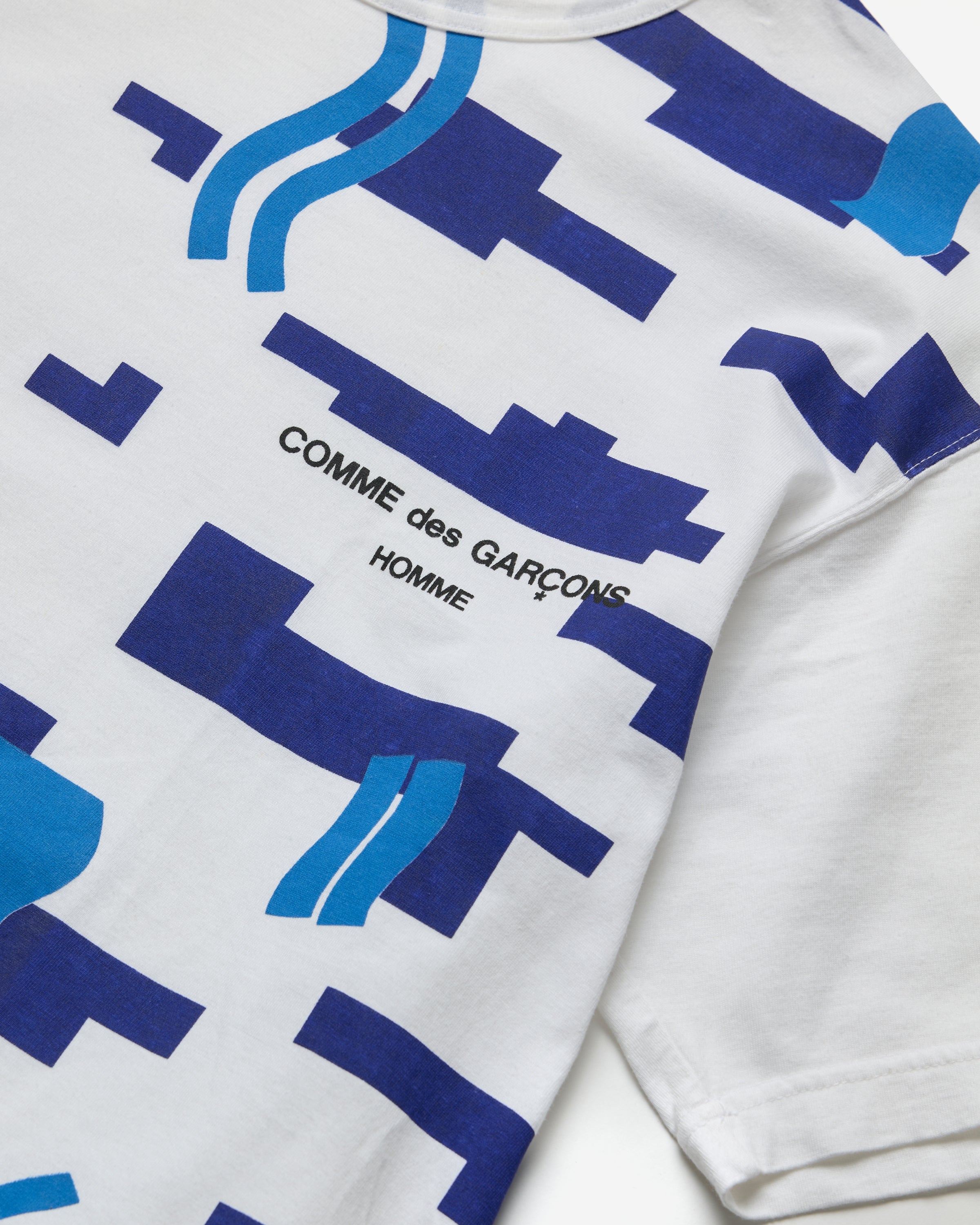 専用00s COMME des GARCONS HOMME t-shirt Used Comme Des Garcons Homme 2000 Graphic Tee | Pre.face Archive