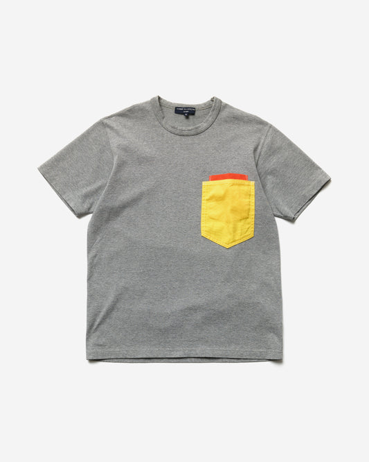 Switched Fabric Pocket T-Shirt - Medium