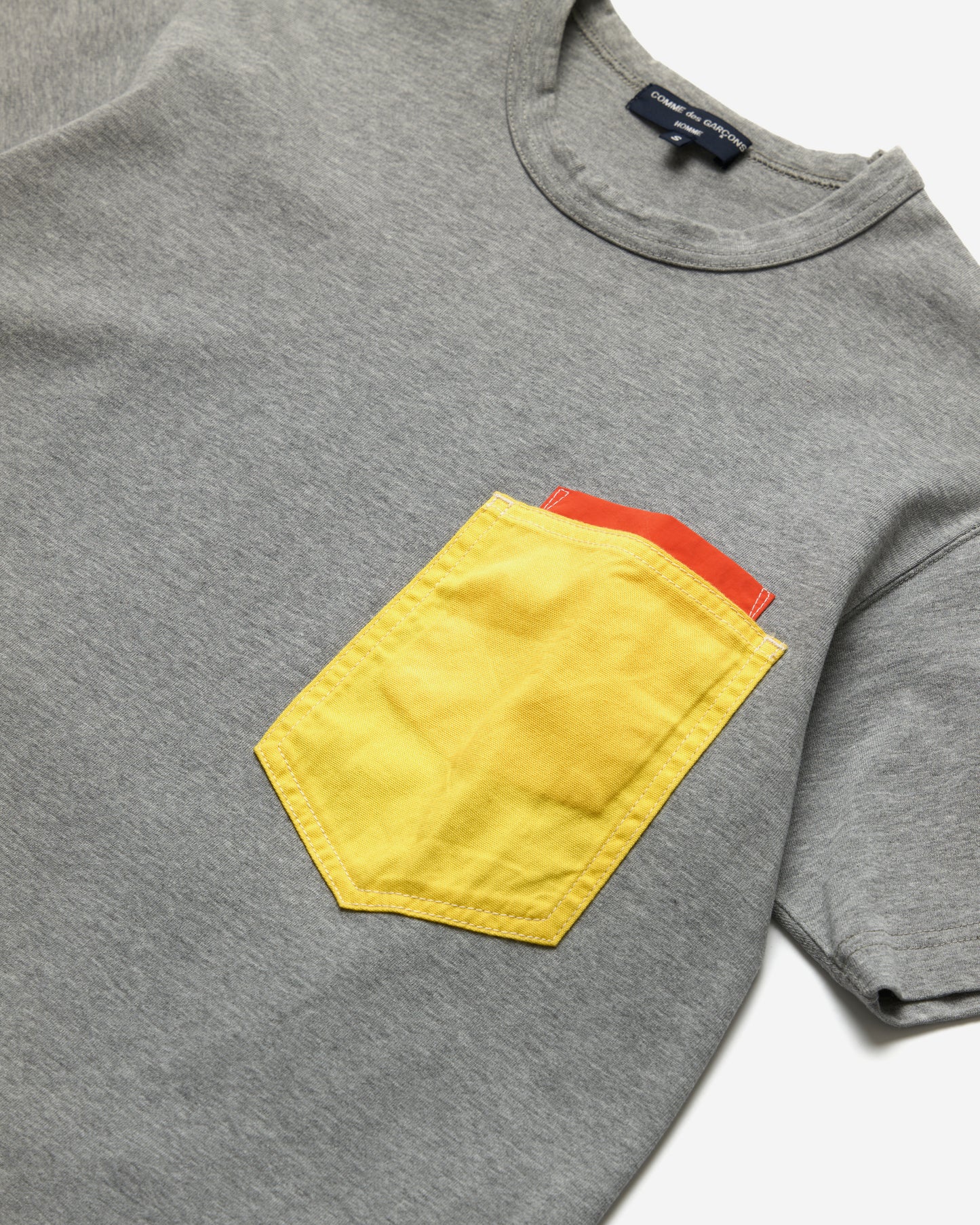 Switched Fabric Pocket T-Shirt - Medium
