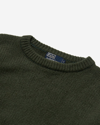 Knitted Wool Sweater - Medium