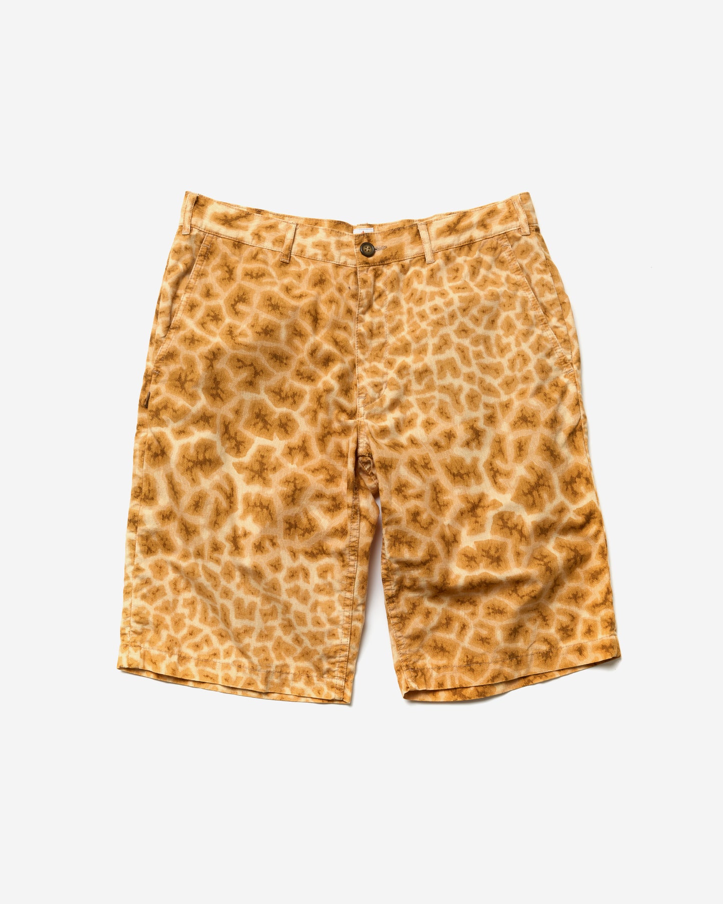 Giraffe Print Rip-Stop Shorts ss2009 - Medium
