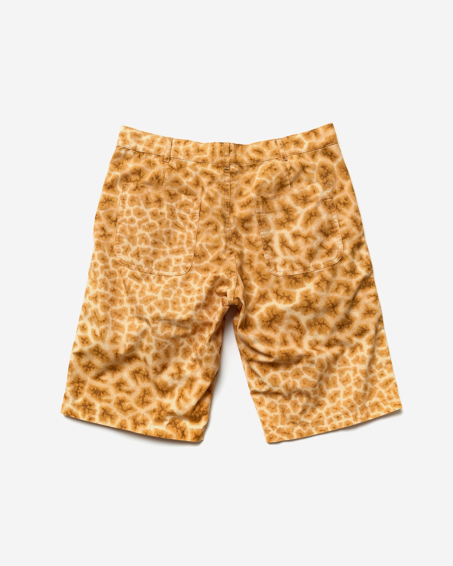 Giraffe Print Rip-Stop Shorts ss2009 - Medium
