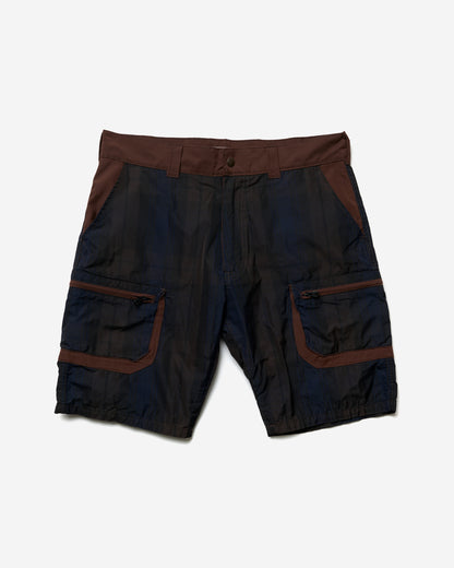 Plaid Cargo Shorts - Medium